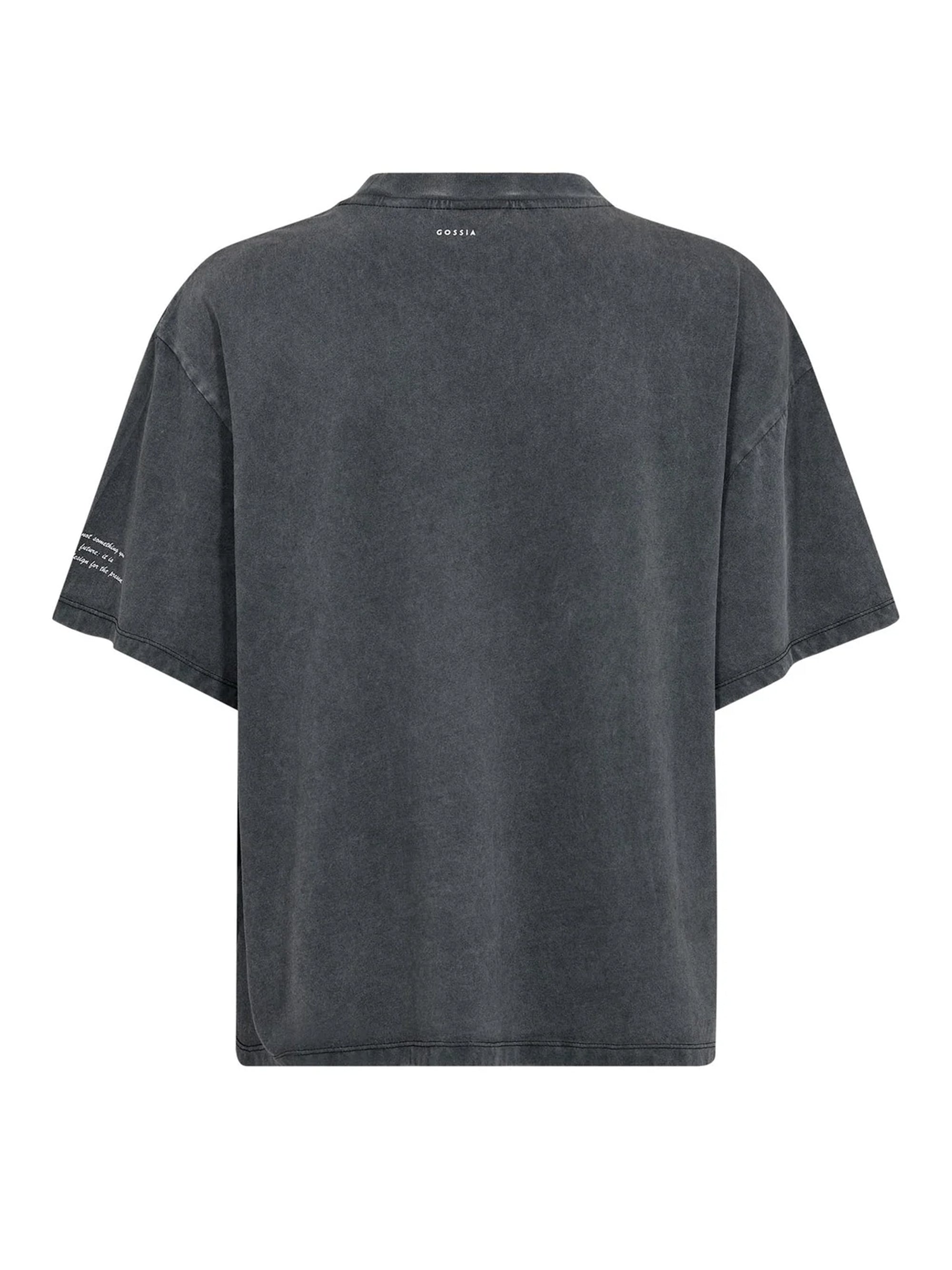 Gossia MaggieGO Tee T-Shirt Black washed