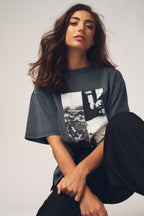 Gossia MaggieGO Tee T-Shirt Black washed