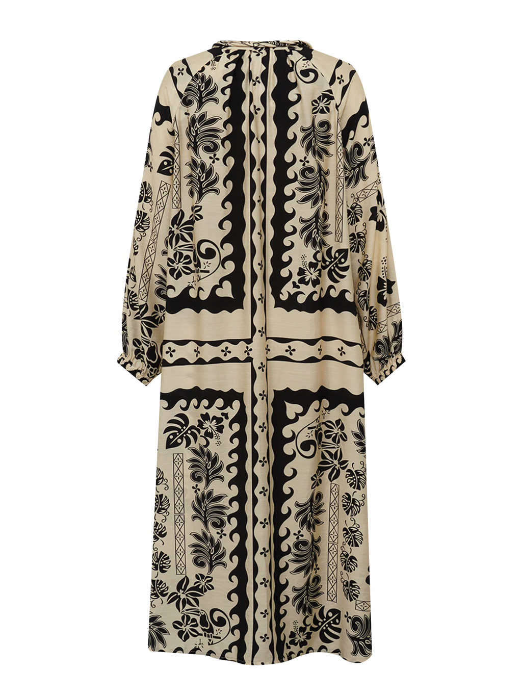 Gossia MagnyGO Dress Dresses Black Creme Print