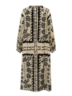 Gossia MagnyGO Dress Dresses Black Creme Print
