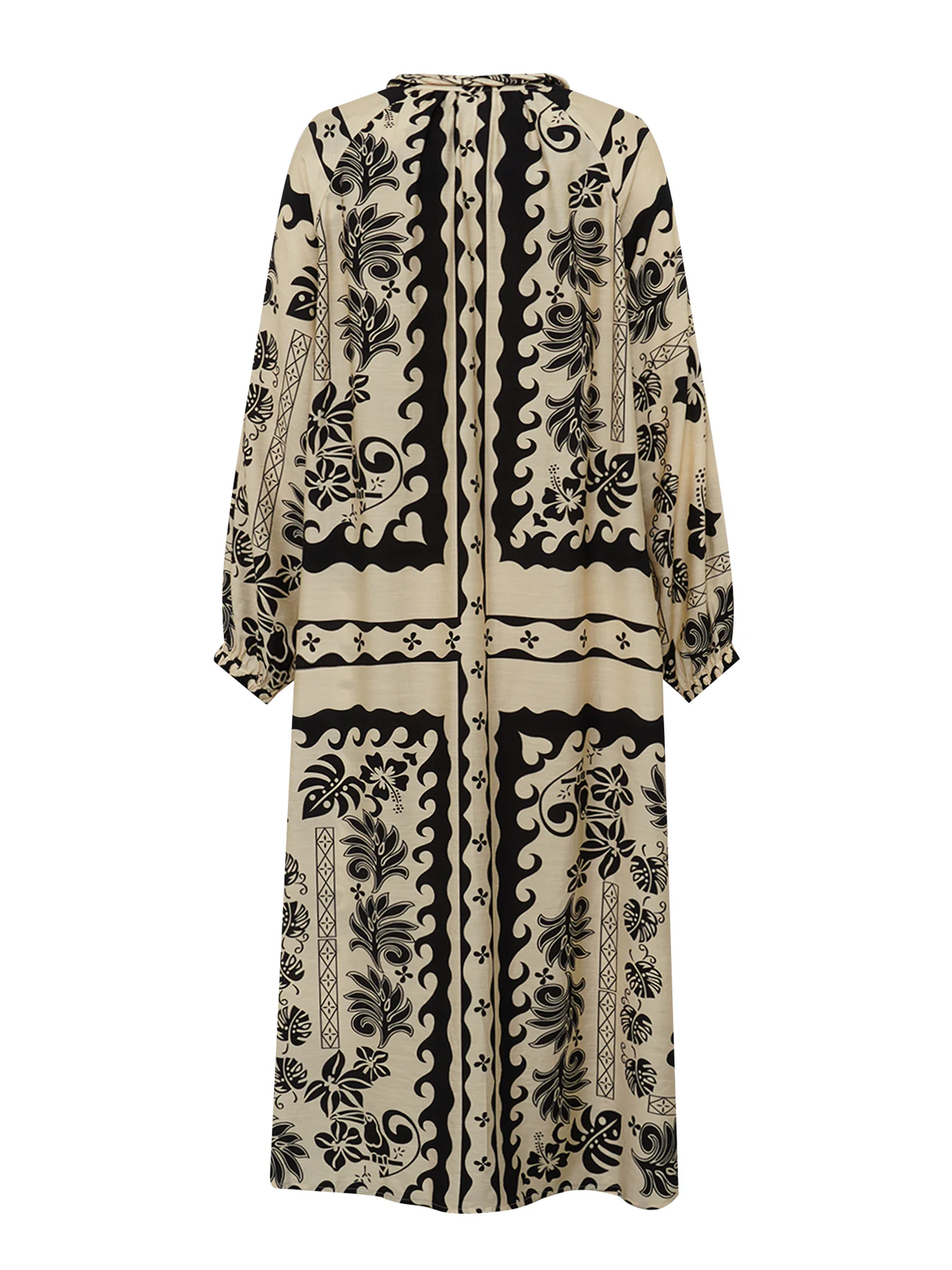 Gossia MagnyGO Dress Dresses Black Creme Print