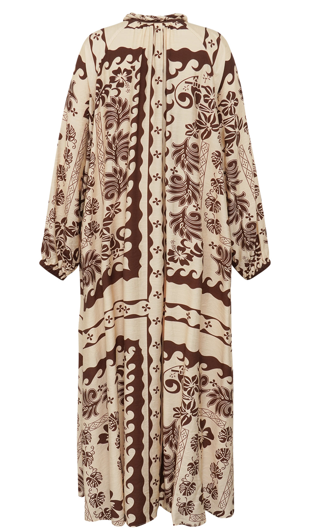 Gossia MagnyGO Dress Dresses Brown Creme Print