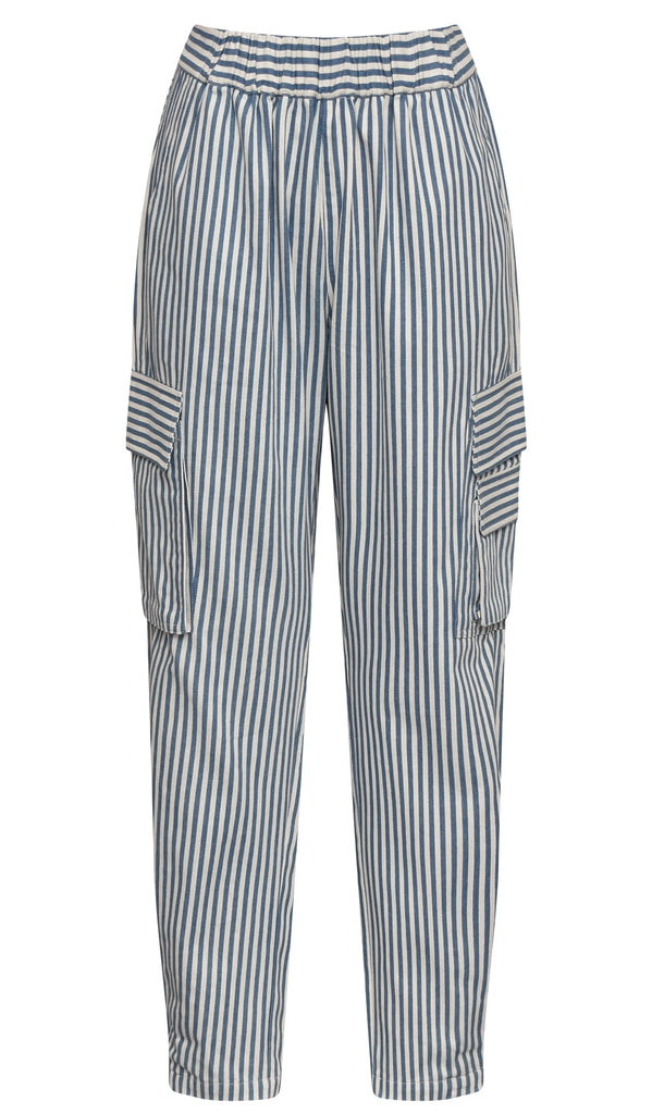 Gossia MalleGO Mi Pants Bukser Blue Creme Stripes