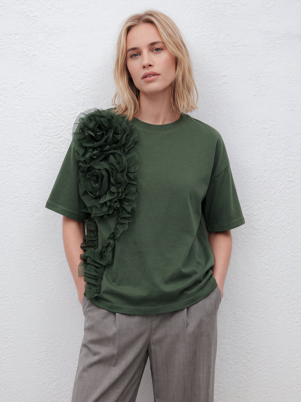 Gossia ManonGO Tee T-Shirt Dusty Green