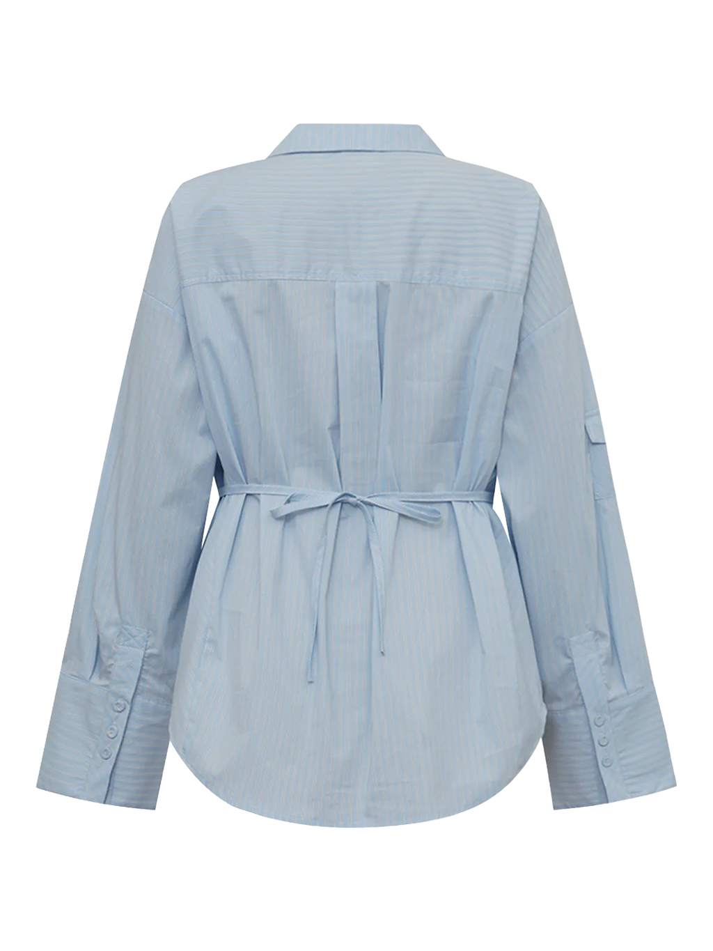 Gossia MaritGo Shirt Bluser Light Blue Stripes