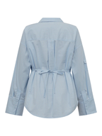Gossia MaritGo Shirt Bluser Light Blue Stripes