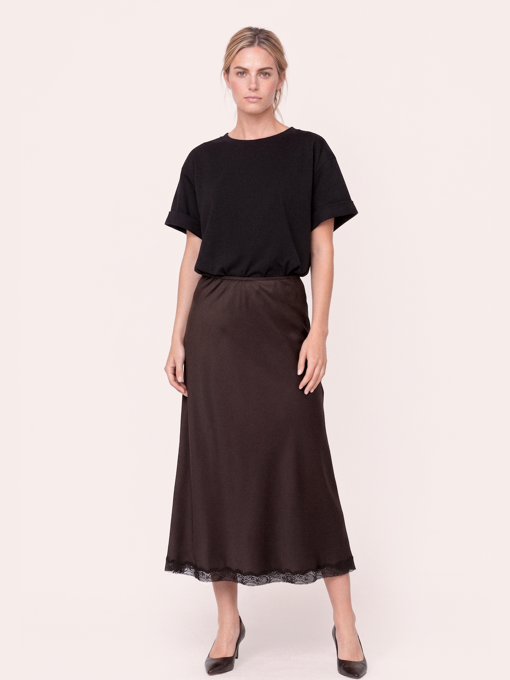 Gossia MeriGO Skirt Skirts Dark Brown