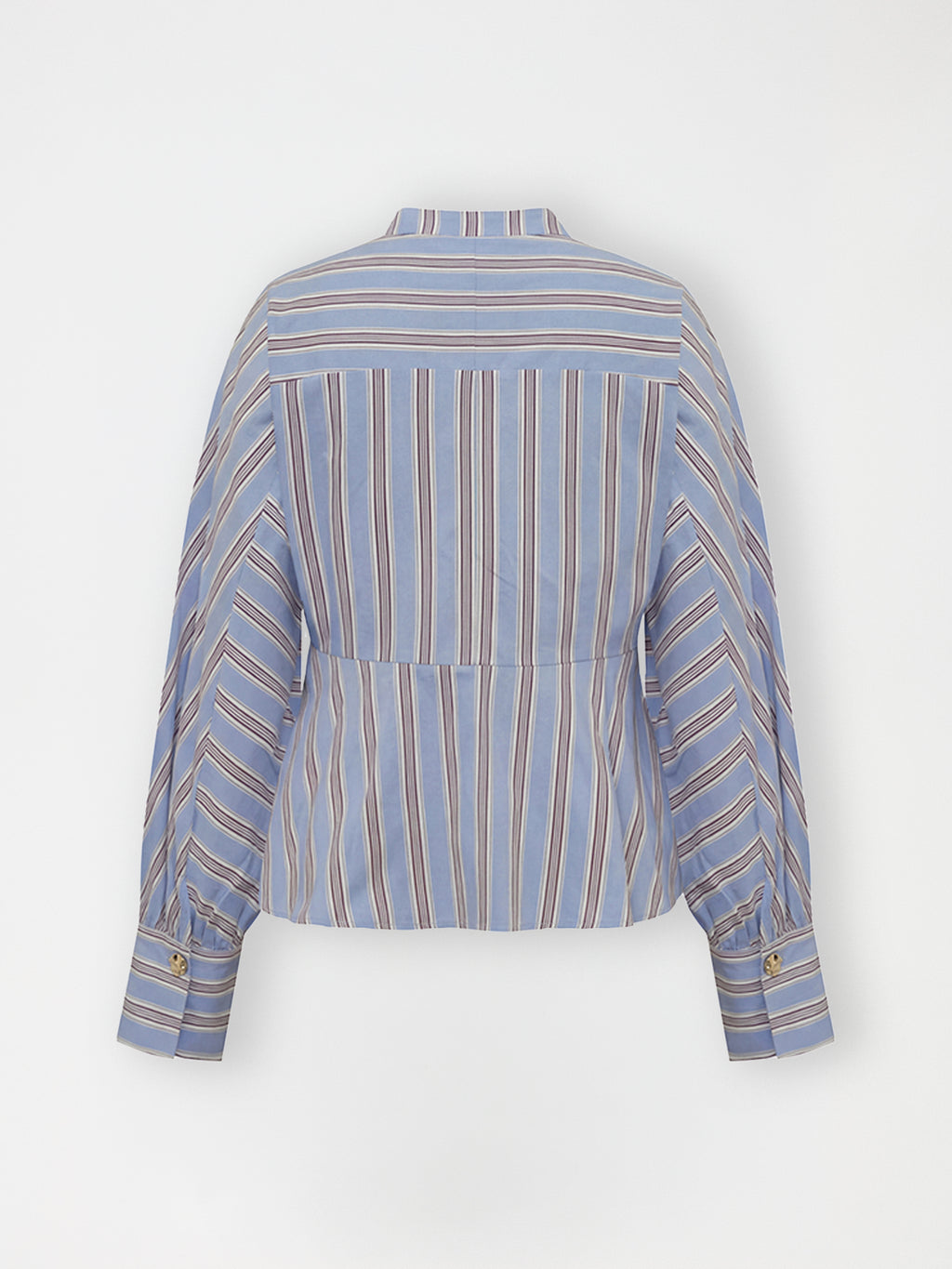 Gossia MieGO Blouse Bluser Blue / Brown Stripes