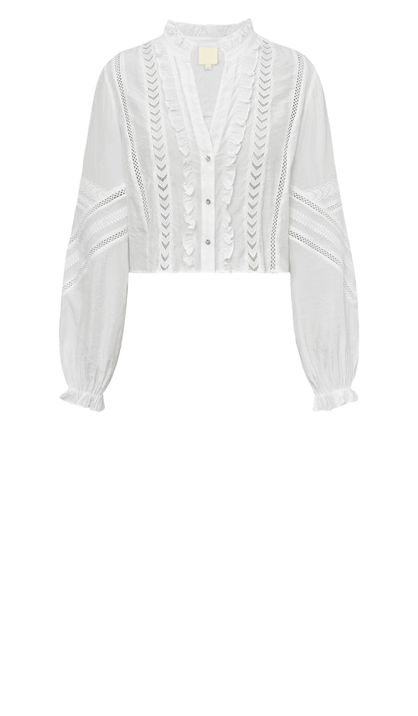 Gossia MiekeGO Shirt Skjorter Off-white