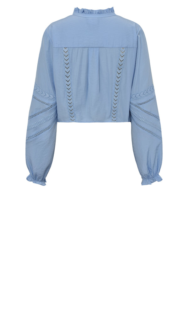 Gossia MiekeGO Shirt Skjorter Soft Blue