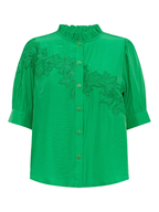 Gossia MilGO Ellie Blouse Bluser Grass Green