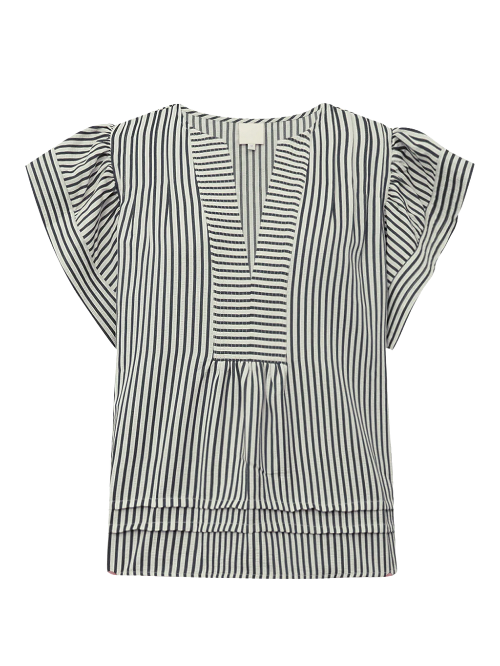 Gossia MinkaGO Jo Blouse Bluser Creme Navy Stripes