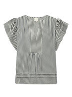 Gossia MinkaGO Jo Blouse Bluser Creme Navy Stripes