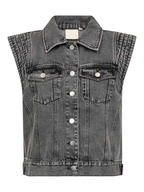 Gossia MinnaGO Vest Vests Grey washed
