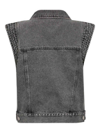 Gossia MinnaGO Vest Vests Grey washed