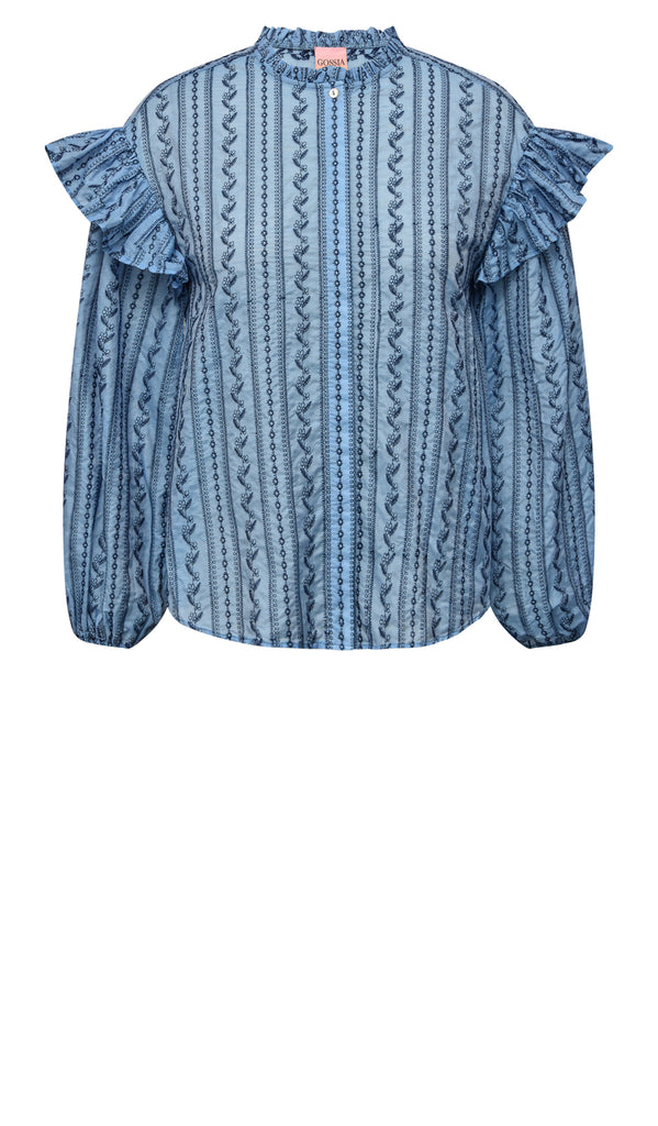 Gossia MiraGO Jo Shirt Bluser Blue Sky