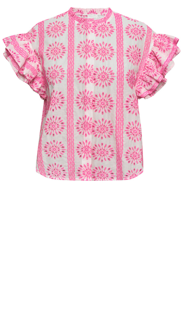 Gossia MiraGO Lu Shirt Skjorter Pink Mix