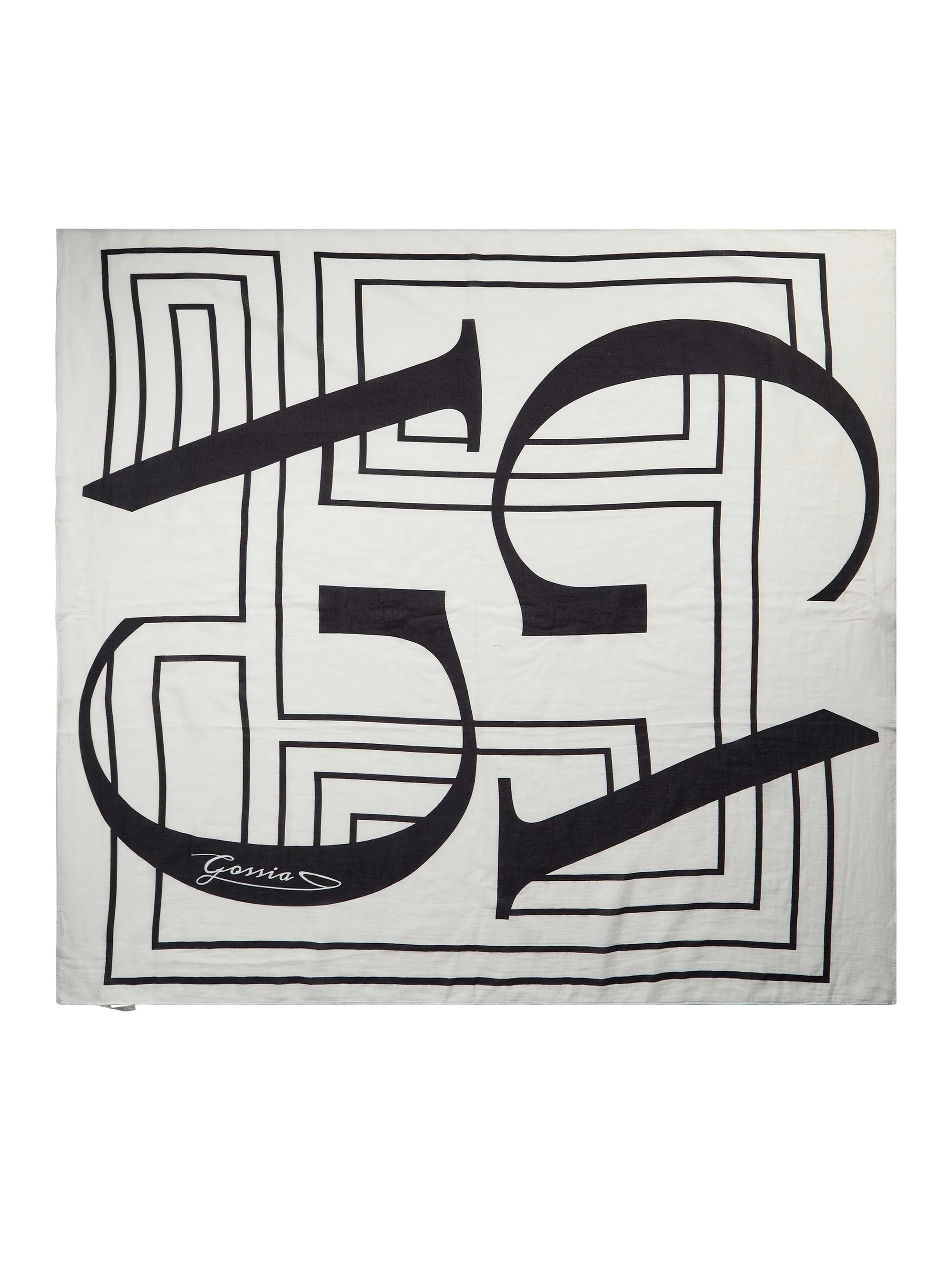 Gossia MiriaGO Scarf Scarfs Off-White-Black
