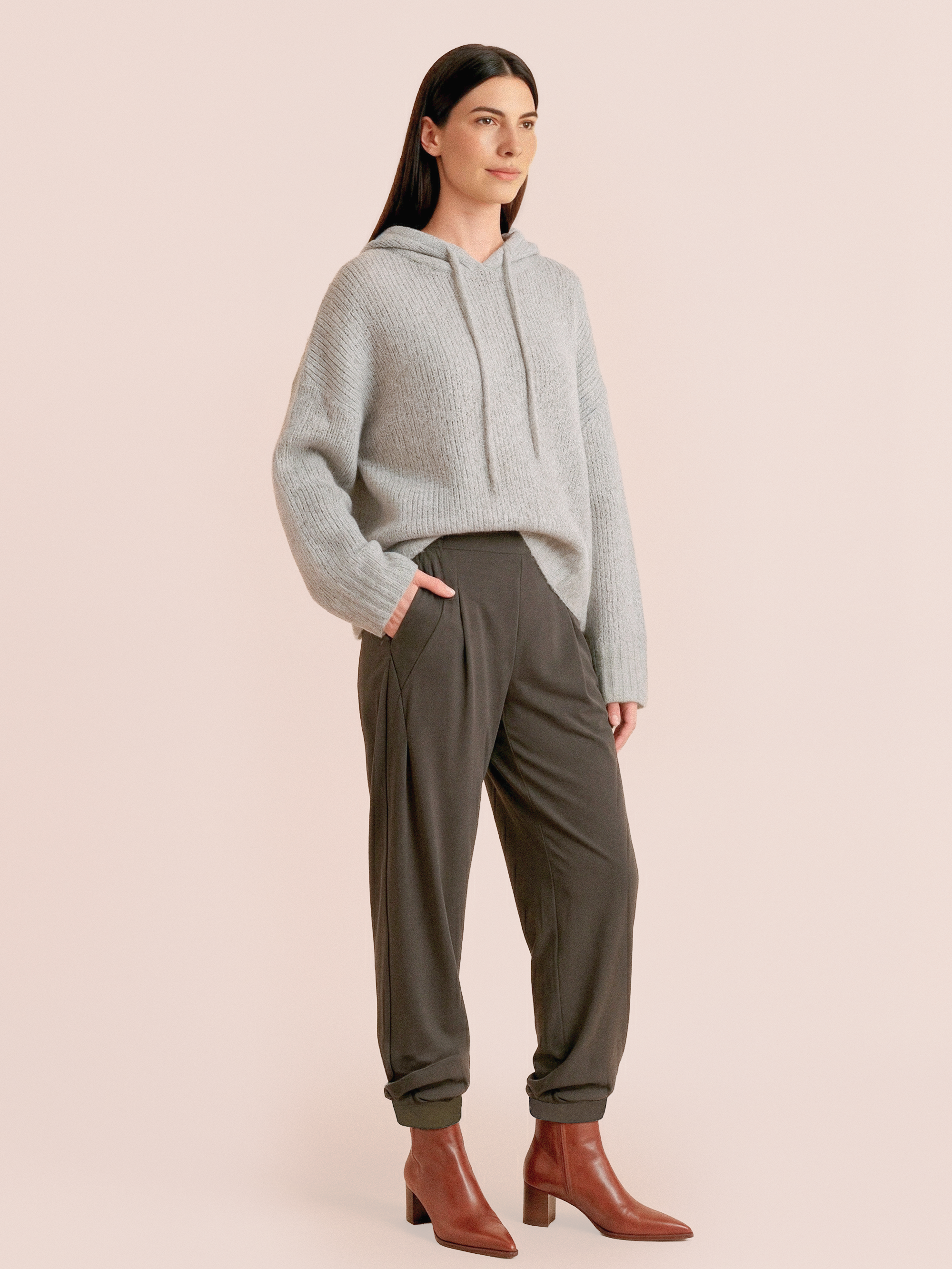 Gossia MollieGO Long Pants Pants Coffee