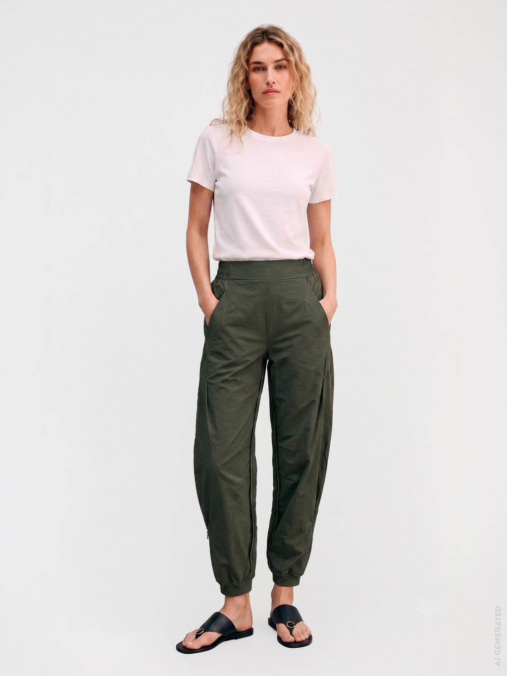 Gossia MollieGO Pants Pants Dark Army