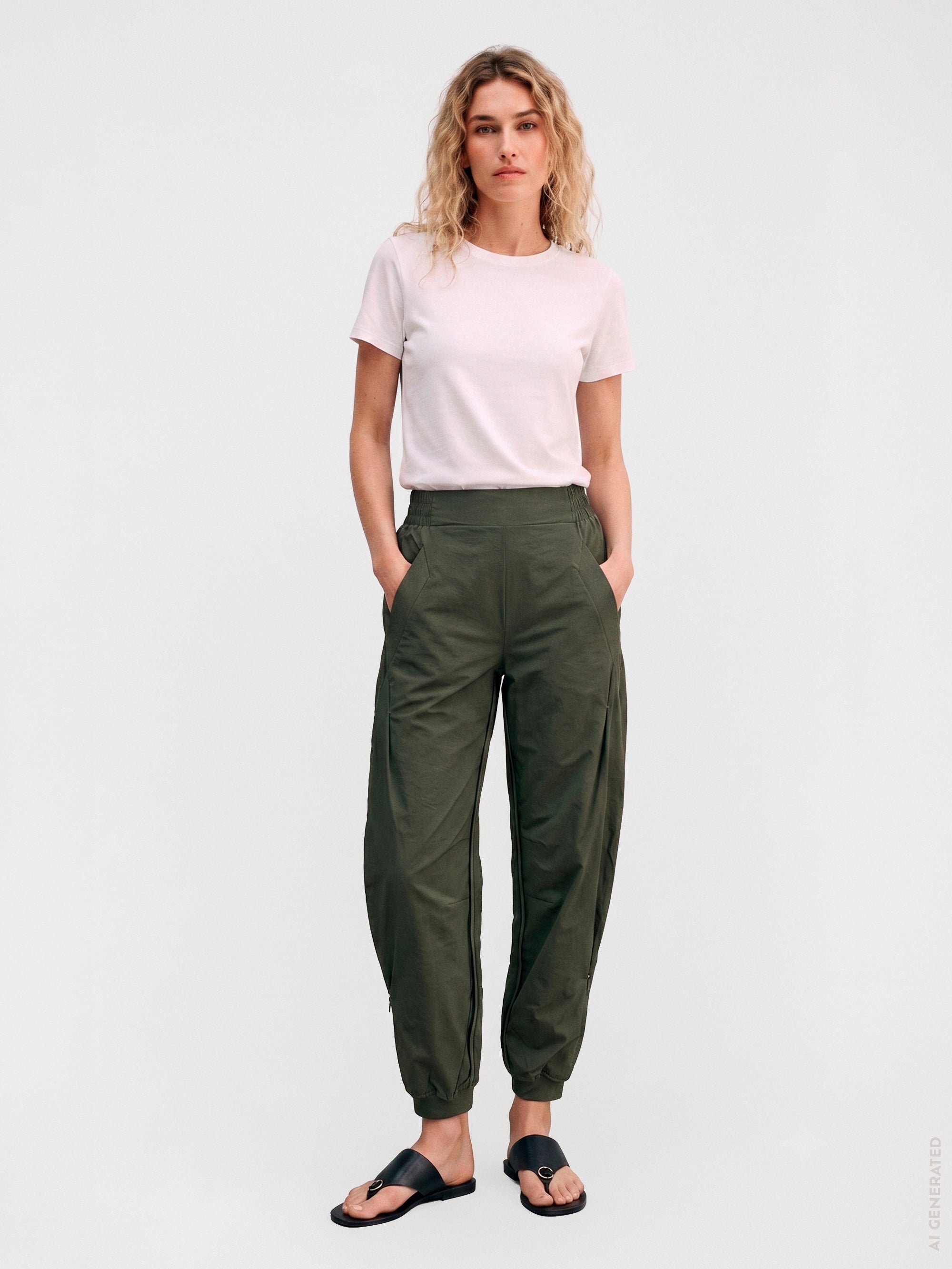 Gossia MollieGO Pants Pants Dark Army