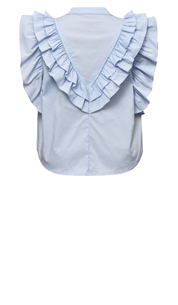 Gossia MusetteGO Shirt Bluser Light Blue