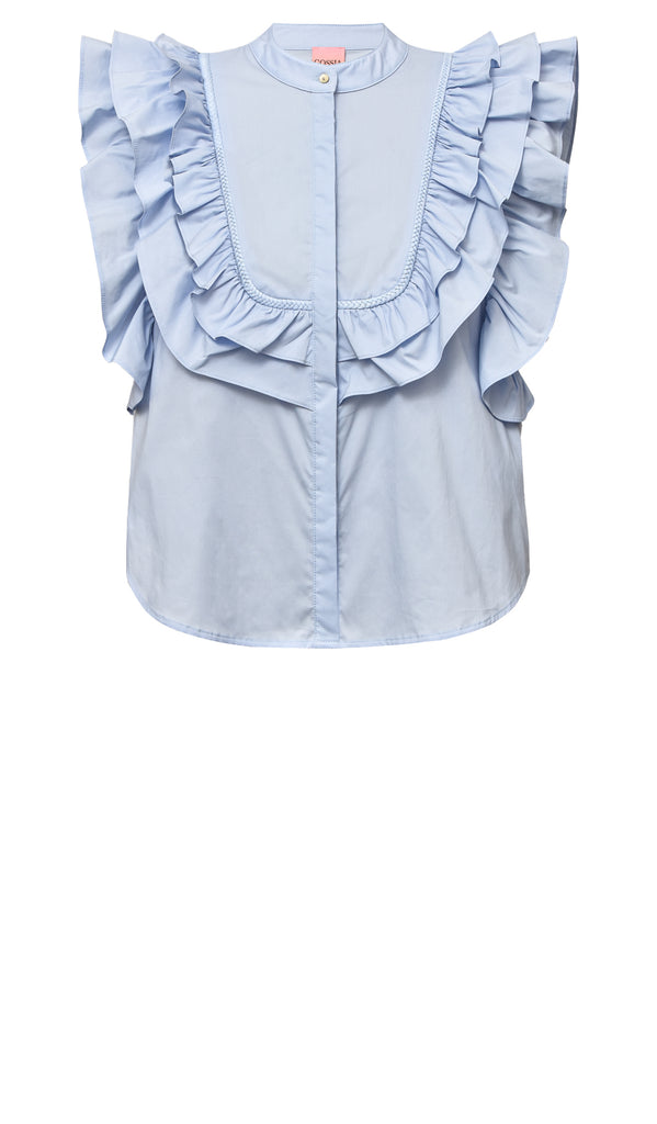 Gossia MusetteGO Shirt Bluser Light Blue