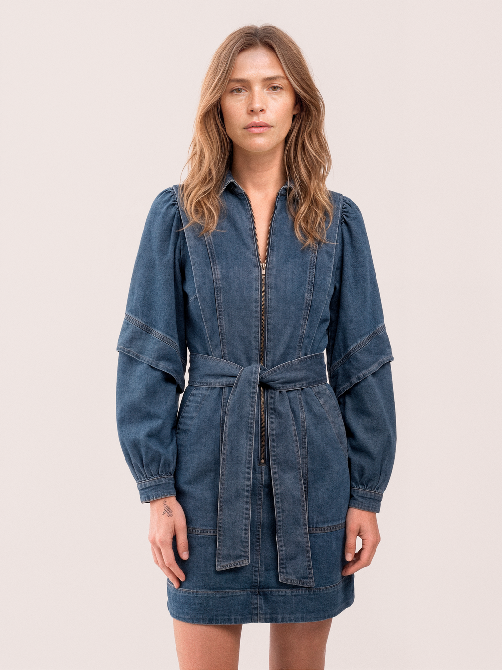 Gossia MyliaGO Dress Dresses Mid Blue Denim