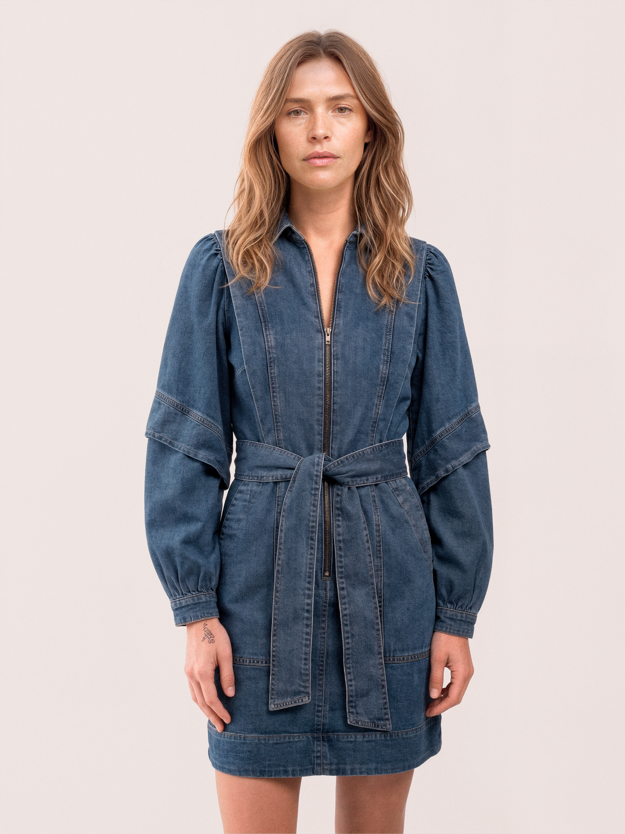 Gossia MyliaGO Dress Dresses Mid Blue Denim