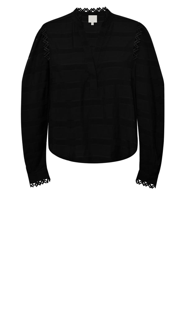 Gossia NahlaGO Blouse Bluser Black