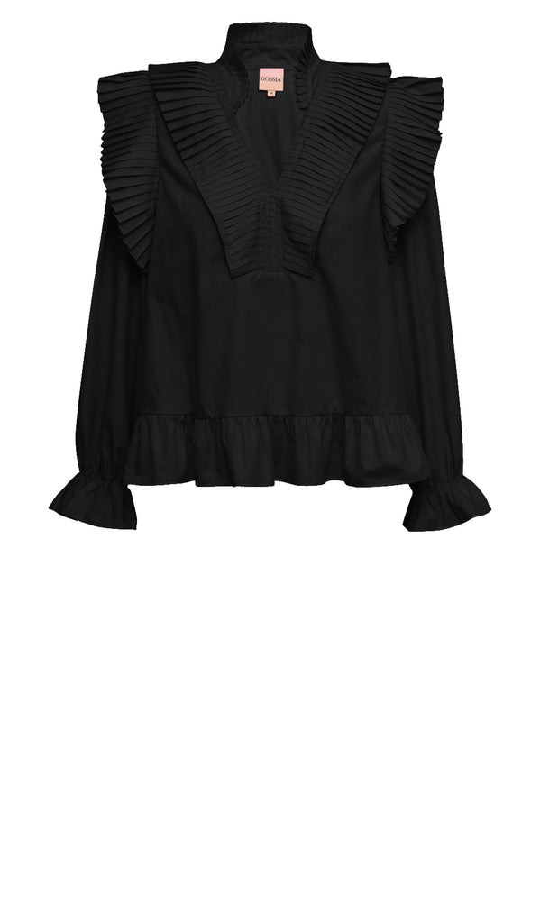 Gossia NazliGO Blouse Bluser Black