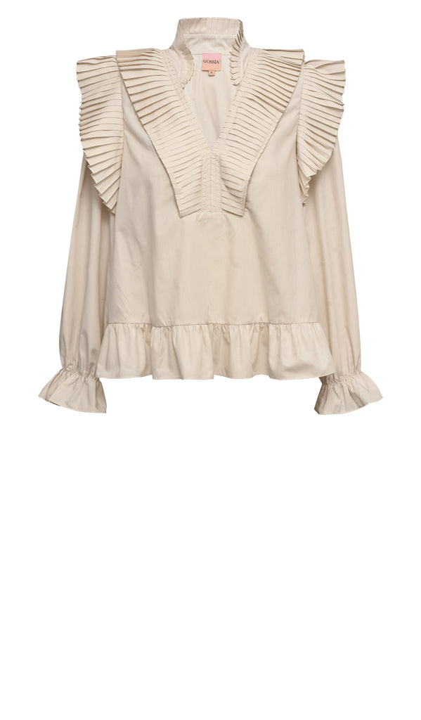 Gossia NazliGO Blouse Bluser Creme