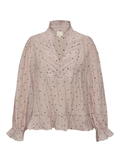 Gossia NazliGO Lullo Blouse Bluser Rose Black Dots