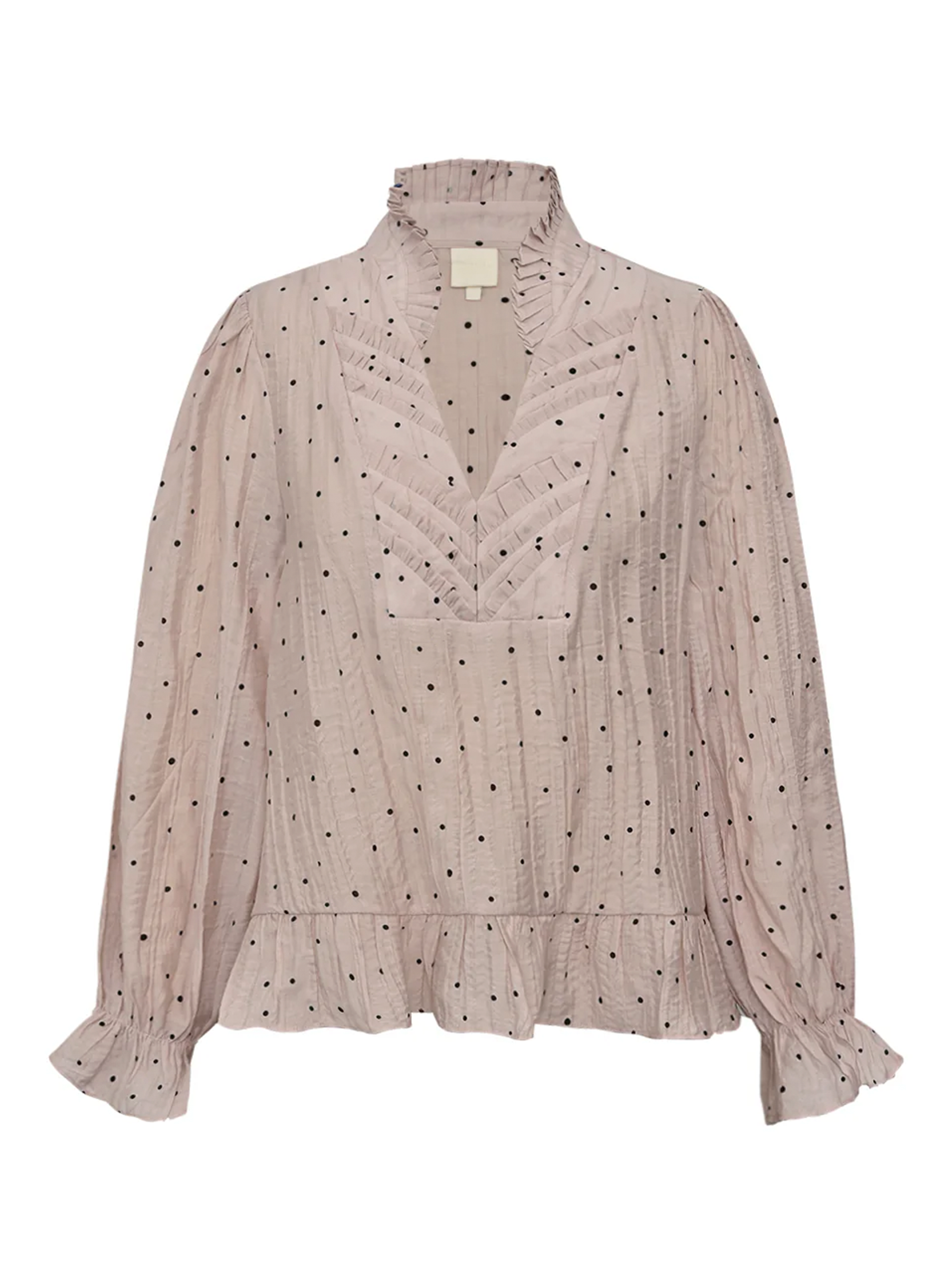 Gossia NazliGO Lullo Blouse Bluser Rose Black Dots