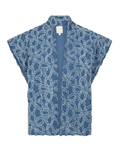 Gossia NenaGO Vest Vests Denim Flowers