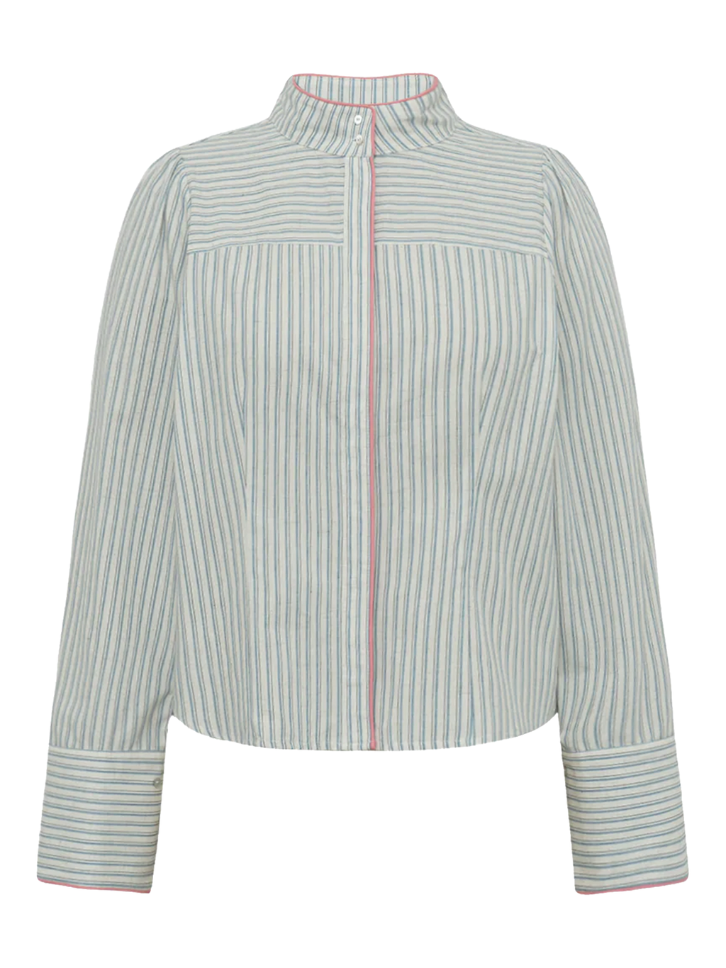 Gossia NicoGO Go Shirt Shirts Off-white Blue Striped