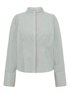 Gossia NicoGO Go Shirt Shirts Off-white Blue Striped