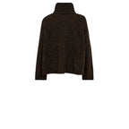 Gossia NoomiGO Sweater Striktrøje Brown melange