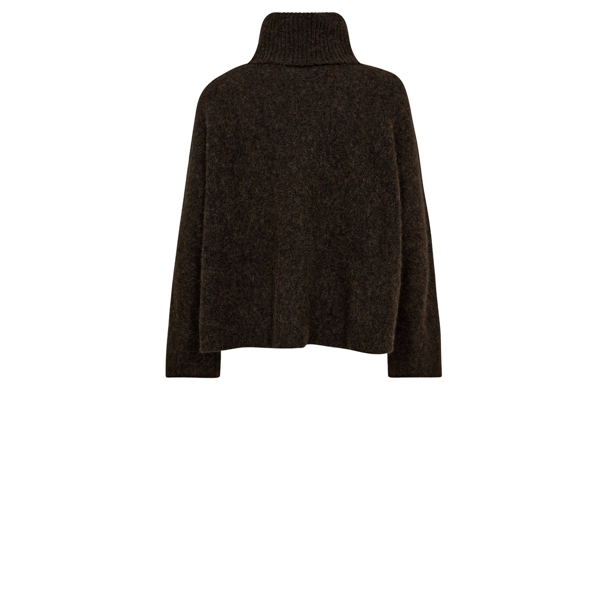 Gossia NoomiGO Sweater Striktrøje Brown melange