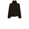 Gossia NoomiGO Sweater Striktrøje Brown melange