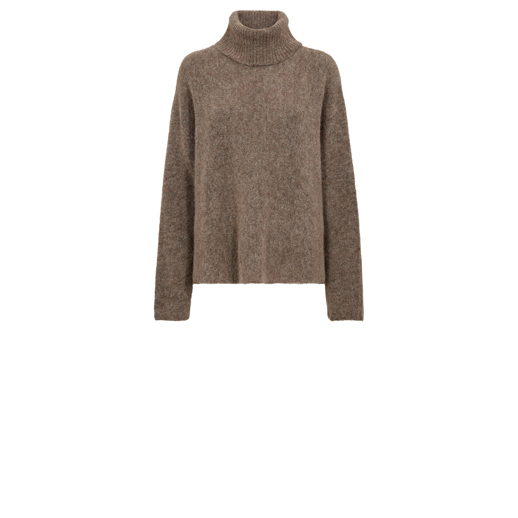 Gossia NoomiGO Sweater Striktrøje Choco Melange