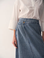 Gossia NukaGO Dia Skirt Skirts Denim Blue