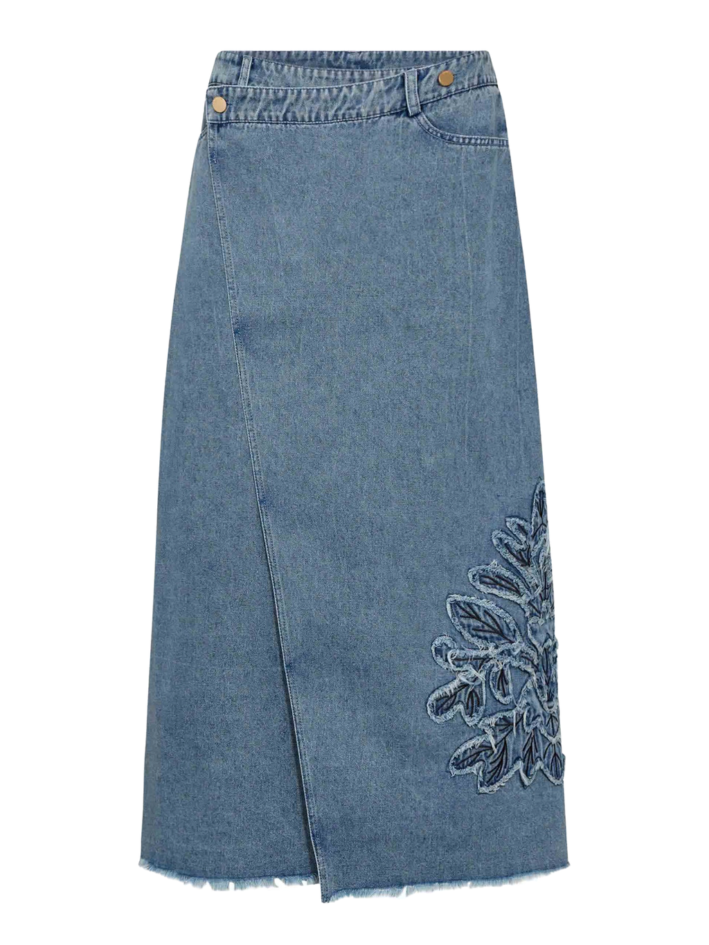 Gossia NukaGO Dia Skirt Skirts Denim Blue