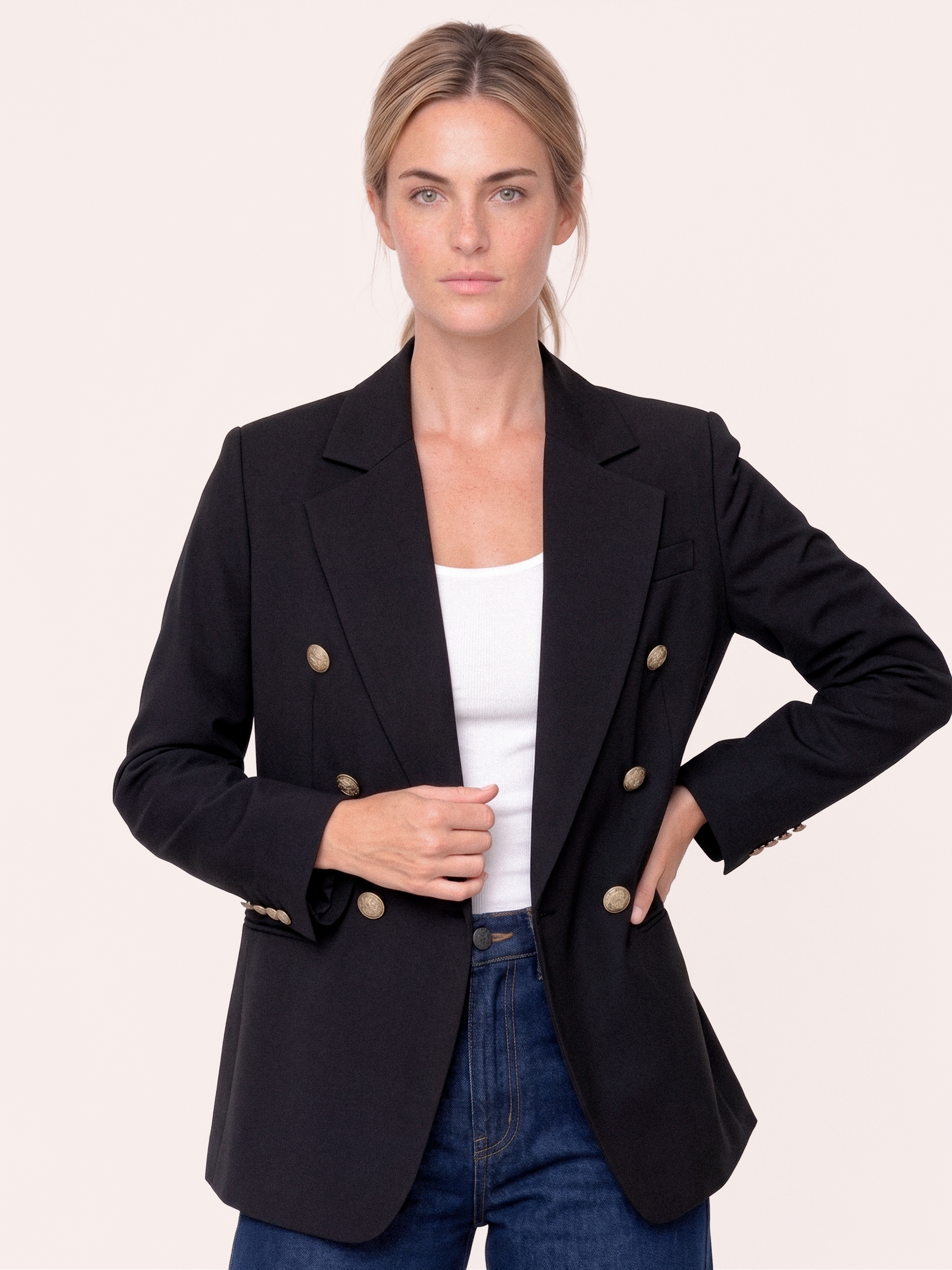 Gossia PaulaGO Blazer Blazere Black