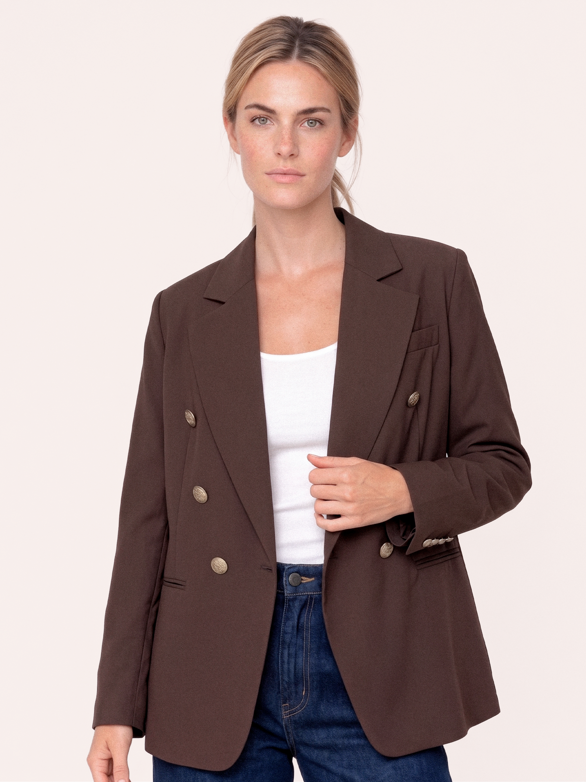 Gossia PaulaGO Blazer Blazere Coffee