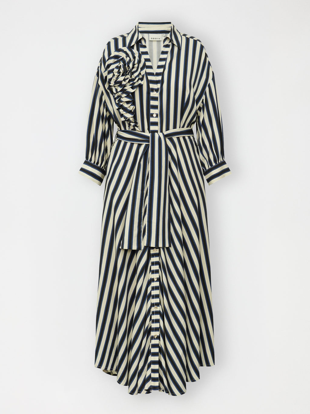 Gossia PiperGO Dress Dresses Navy Creme Stripes