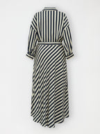 Gossia PiperGO Dress Dresses Navy Creme Stripes