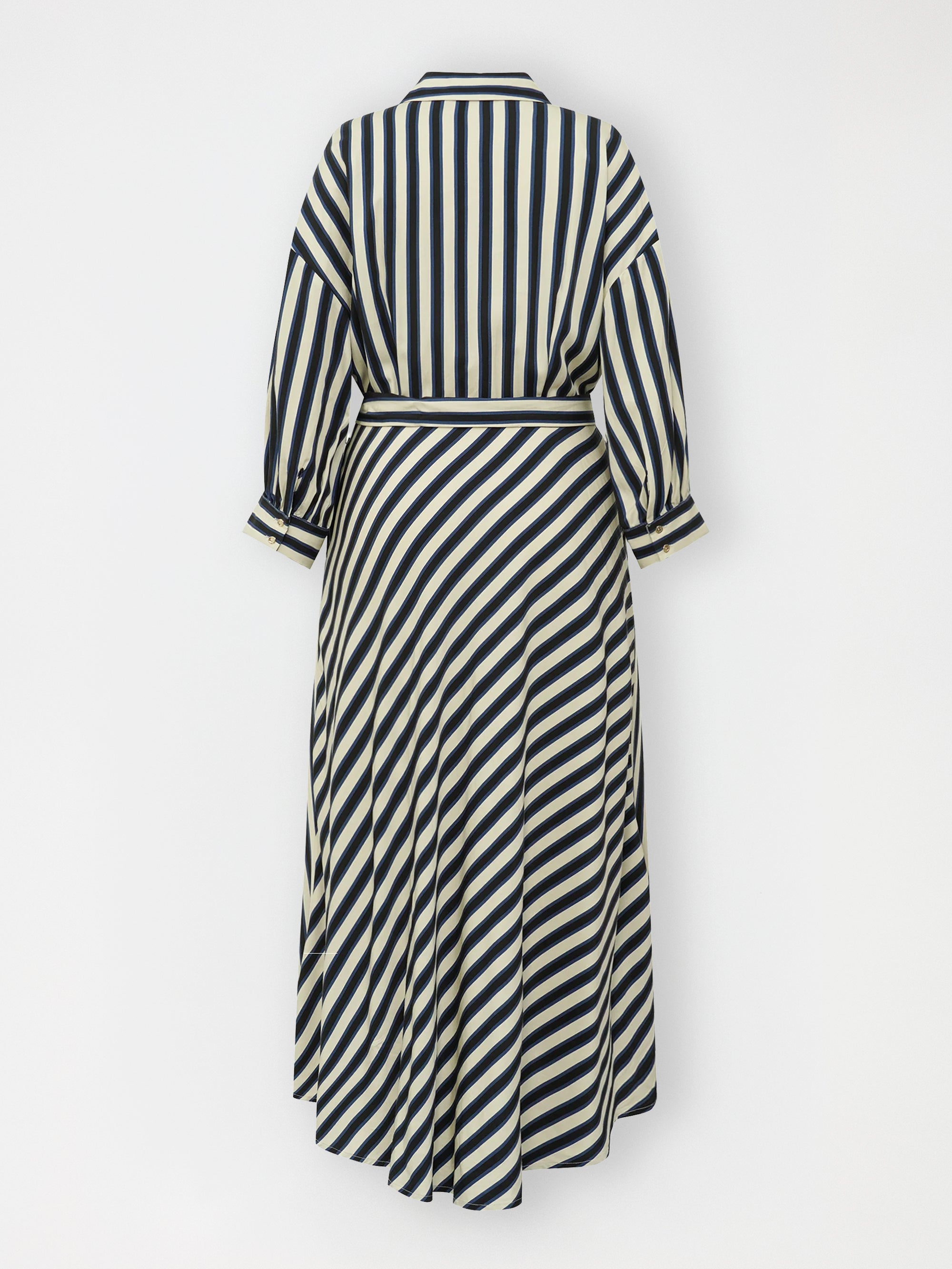 Gossia PiperGO Dress Dresses Navy Creme Stripes