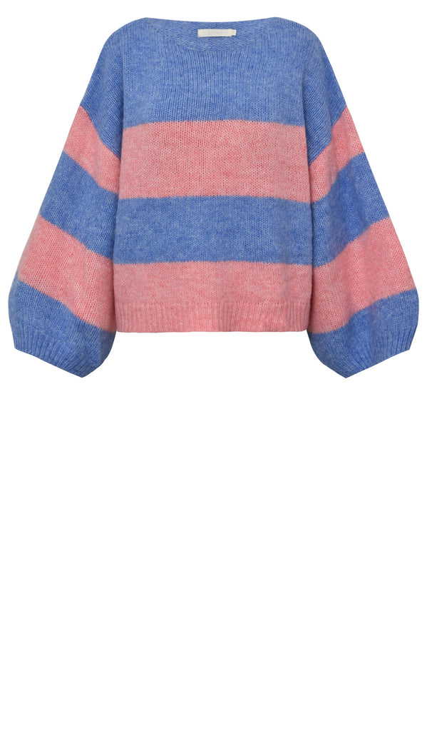 Gossia RomaGO Jumper Strik Jumper Sea Blue - Rose