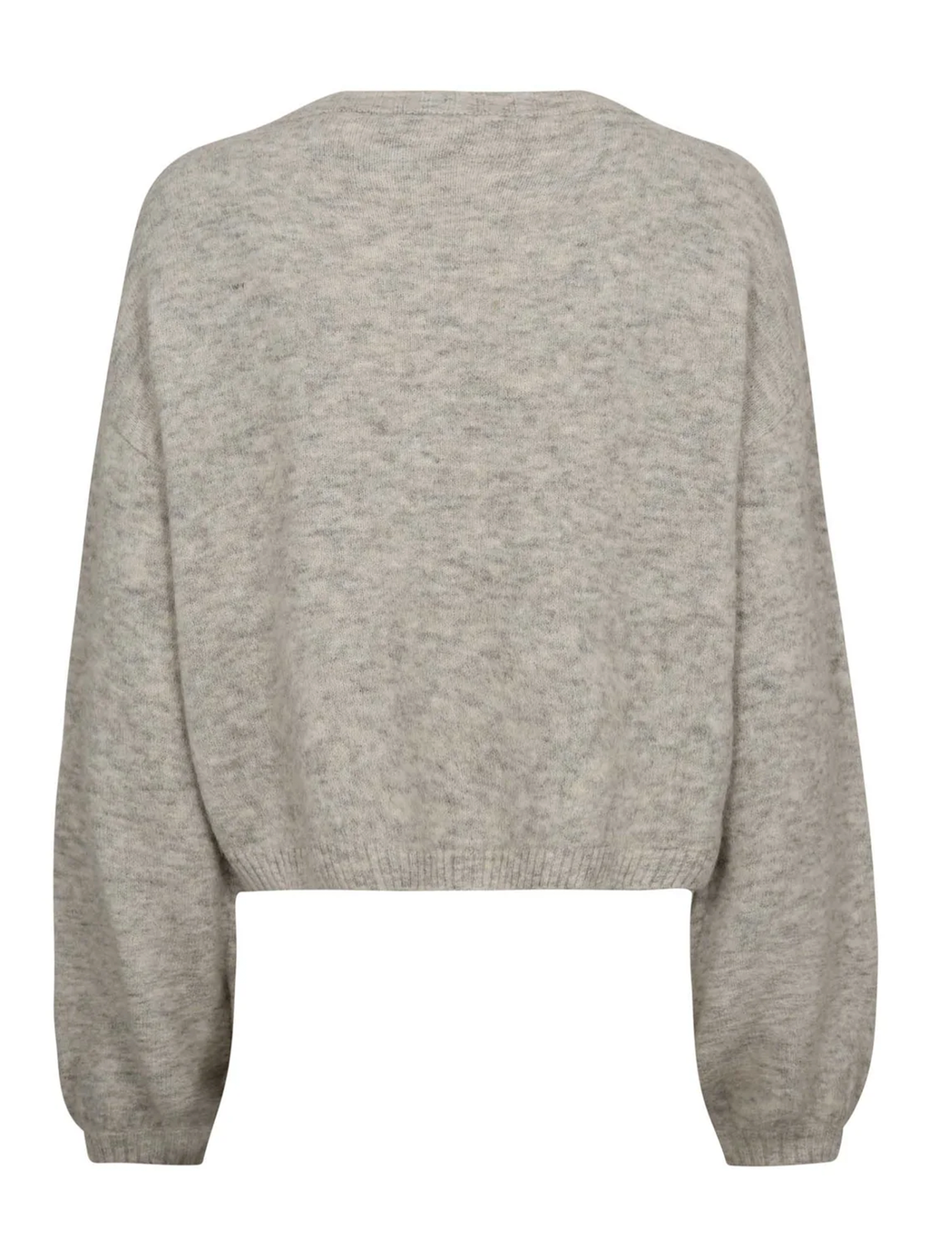 Gossia RosieGO Cardigan Strik Cardigan Light Grey Melange